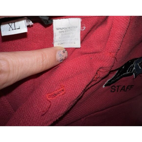 New Haven Ravens Minor League Staff Polo Medium Country Cotton Baseball Vintage - Picture 5 of 7